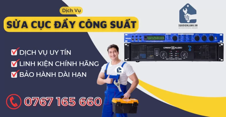 sửa cục đẩy công suất suadienlanh