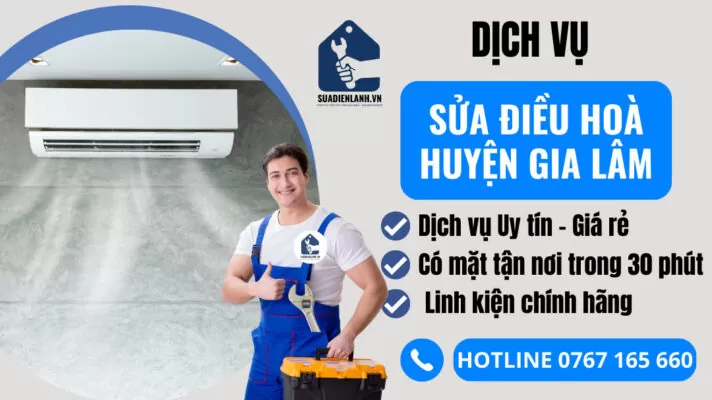 Sửa điều hòa huyện Gia Lâm suadienlanh.vn