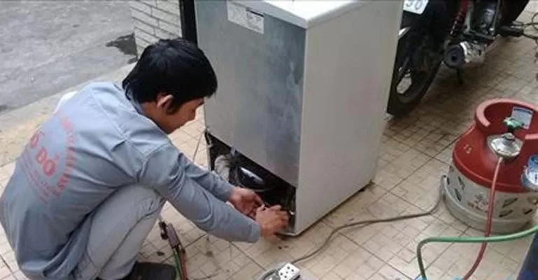thay gas tủ lạnh