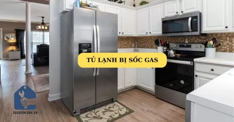 tủ lạnh bị sốc gas