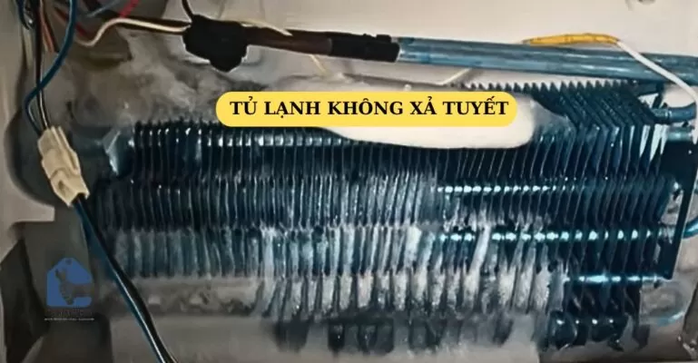 tủ lạnh không xả tuyết