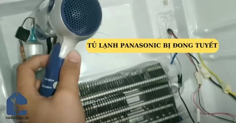 tủ lạnh panasonic bị đóng tuyết