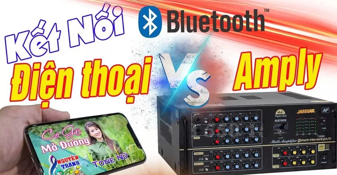 Cách kết nối amply với điện thoại