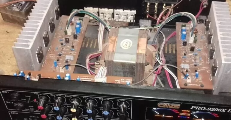 Cách sửa amply bị lệch vế