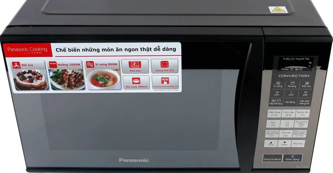 Bảng mã lỗi lò vi sóng Panasonic
