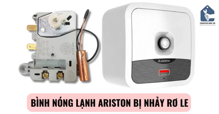 Hướng dẫn xử lý khi bình nóng lạnh Ariston bị nhảy rơ le đơn giản tại nhà