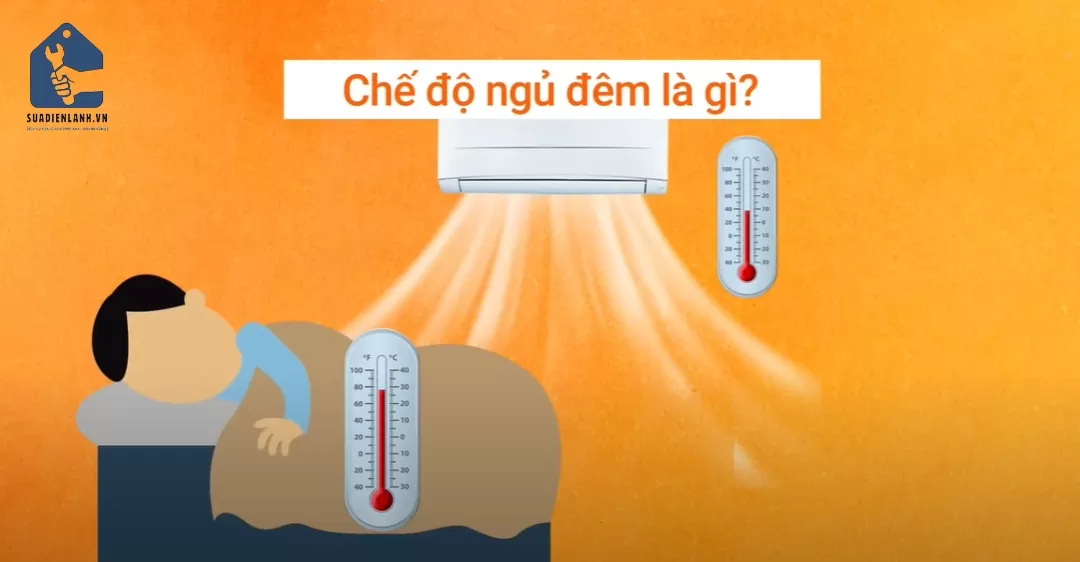 Chế độ ngủ đêm trên máy lạnh là gì