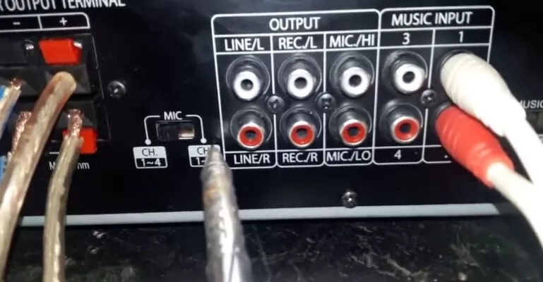 hướng dẫn cách đấu loa vào amply