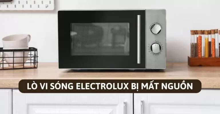 Lò vi sóng Electrolux bị mất nguồn