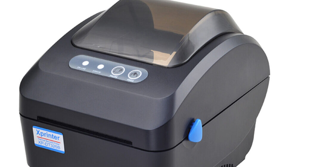 máy in mã vạch Xprinter bị mờ