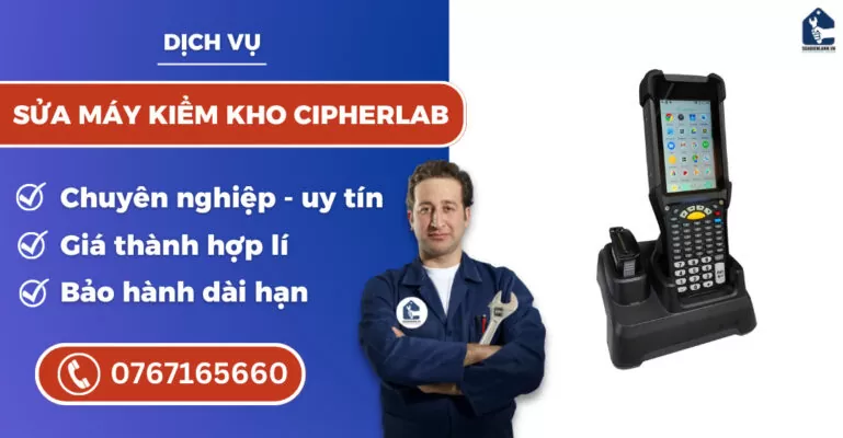 sửa máy kiểm kho Cipherlab suadienlanh.vn