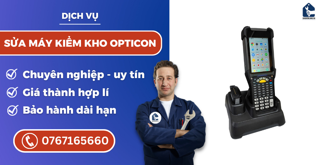 sửa máy kiểm kho OPTICON suadienlanh.vn