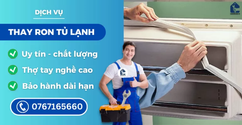 thay ron tủ lạnh suadienlanh.vn