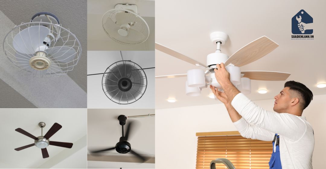 dịch vụ sửa chữa quạt trần tại nhà