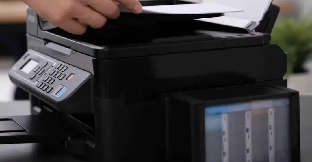 Máy in bị nhăn giấy