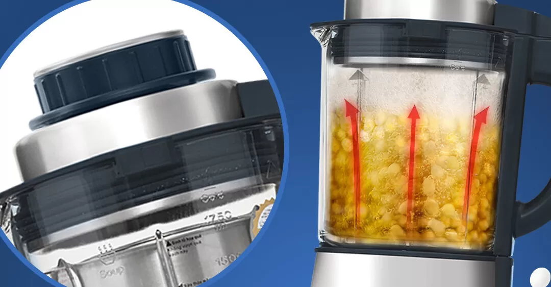 Máy làm sữa hạt bị trào