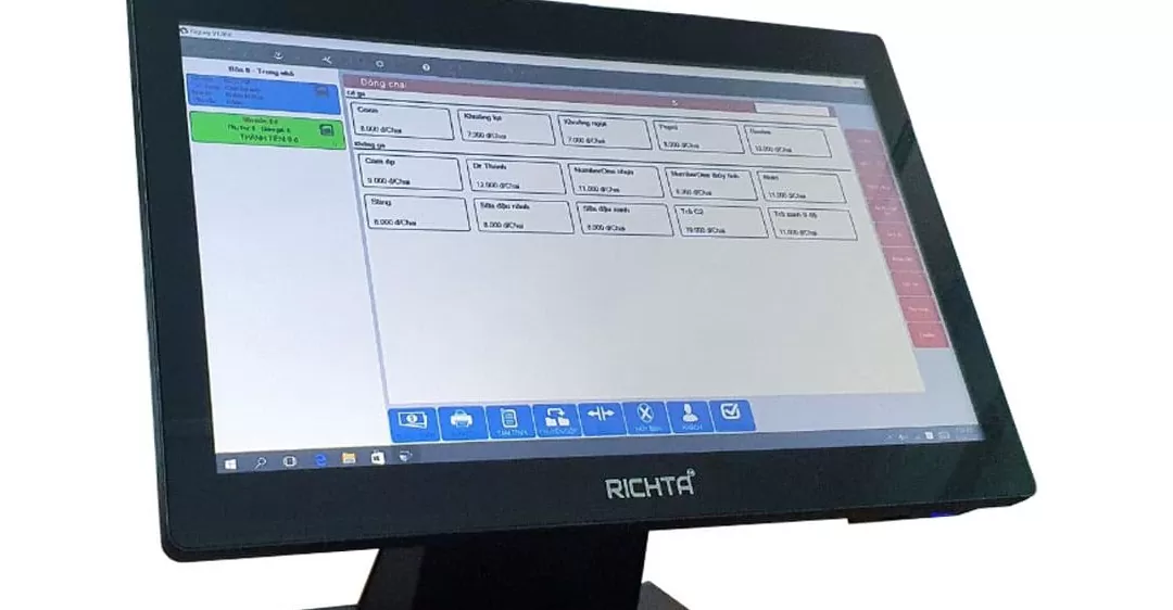 sửa chữa máy pos Richta