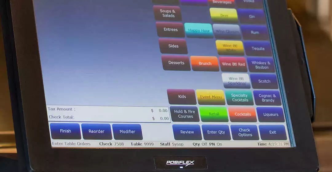 sửa chữa máy pos posiflex