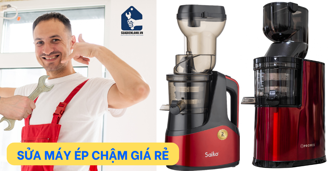 Sửa máy ép chậm giá rẻ, chuyên nghiệp