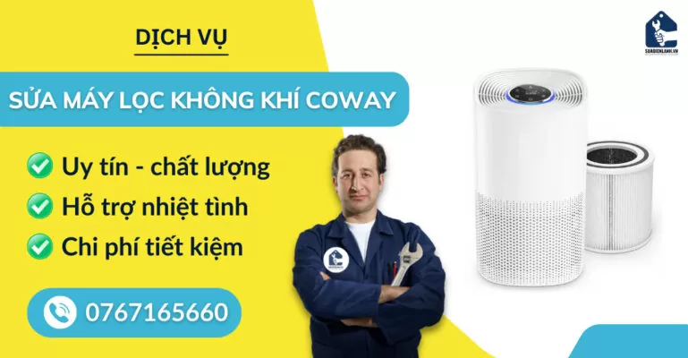 sửa máy lọc không khí Coway suadienlanh.vn
