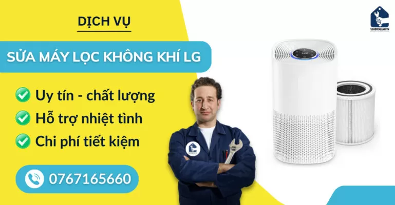 sửa máy lọc không khí LG suadienlanh.vn