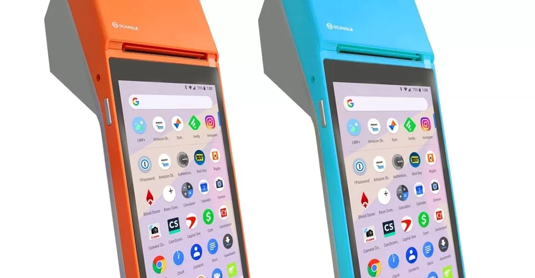 sửa máy pos Scangle 