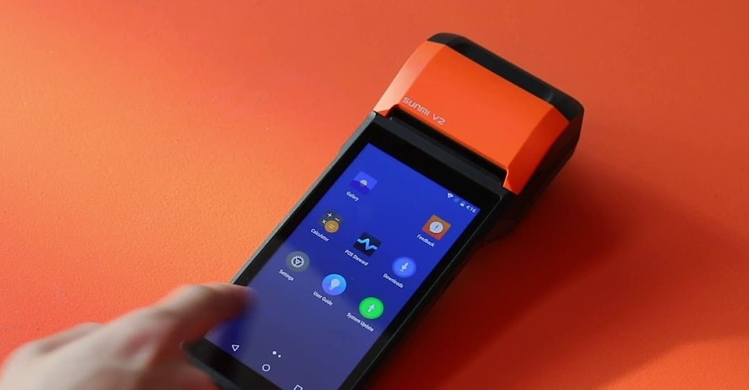 sửa máy pos bán hàng cầm tay