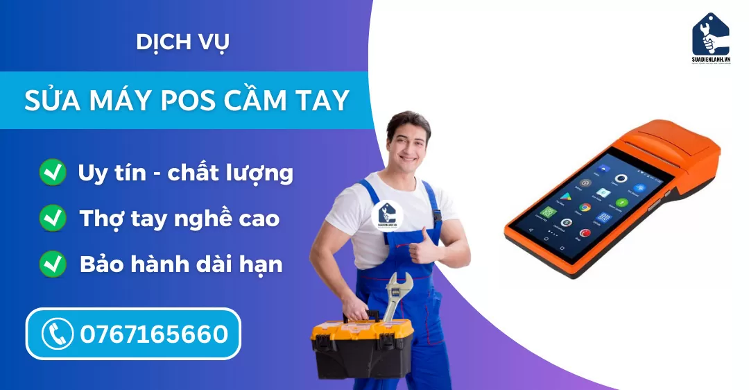 sửa máy pos cầm tay suadienlanh.vn