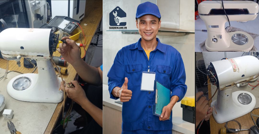 sửa chữa máy trộn bột