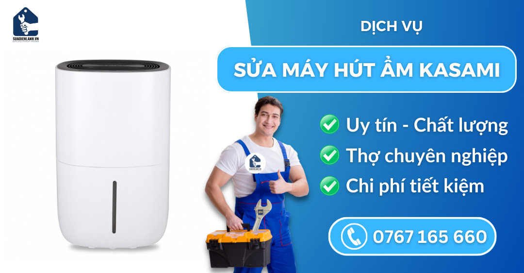 Sửa máy hút ẩm Kasami suadienlanh.vn