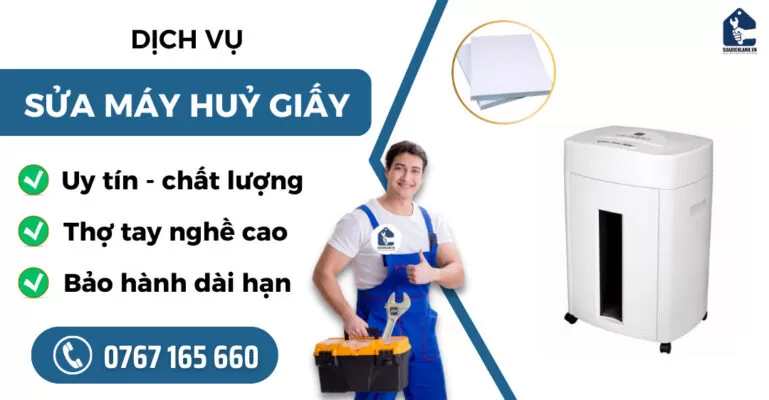 Sửa máy huỷ giấy suadienlanh.vn