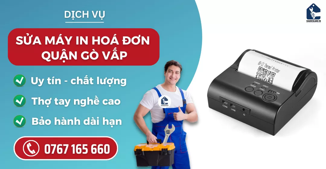 Sửa máy in hóa đơn quận Gò Vấp suadienlanh.vn