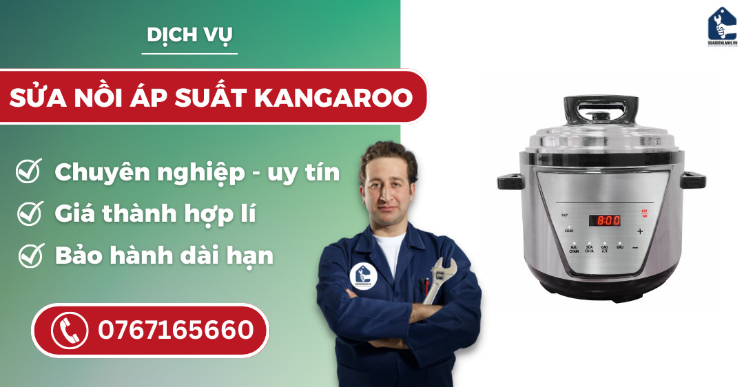 sửa nồi áp suất Kangaroo suadienlanh.vn
