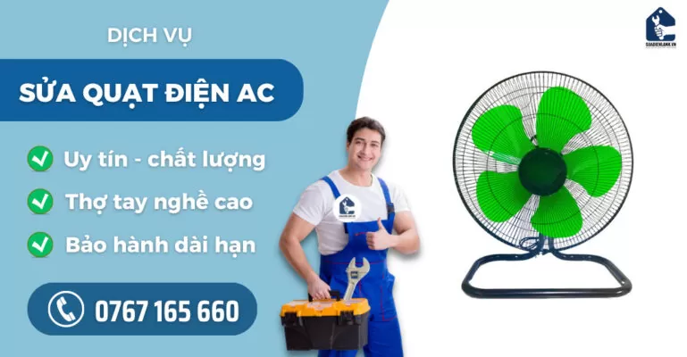 Sửa quạt điện AC suadienlanh.vn