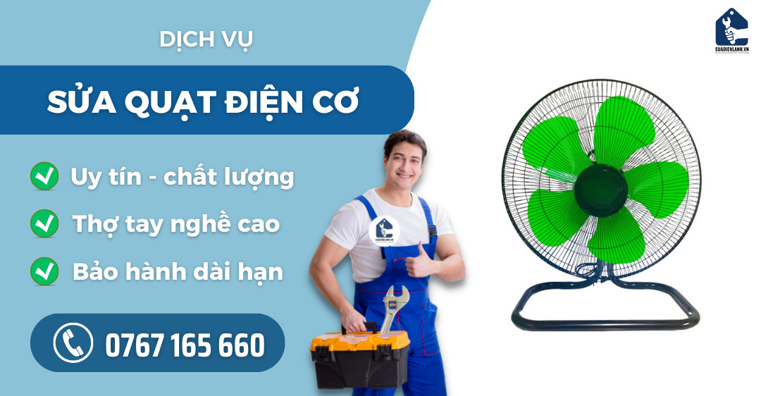 Sửa quạt điện cơ suadienlanh.vn