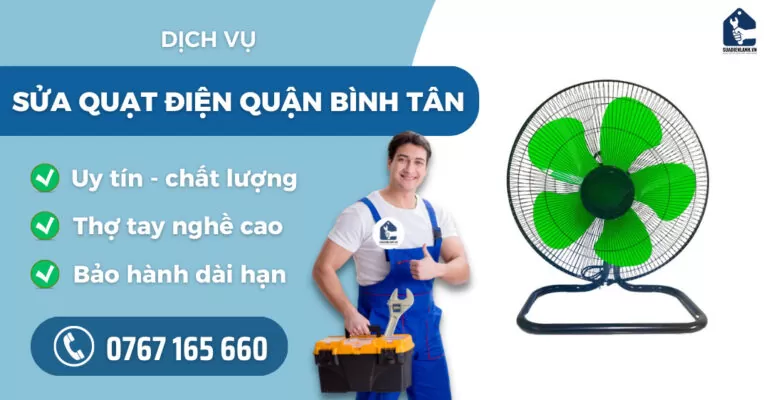 Sửa quạt điện quận Bình Tân suadienlanh.vn