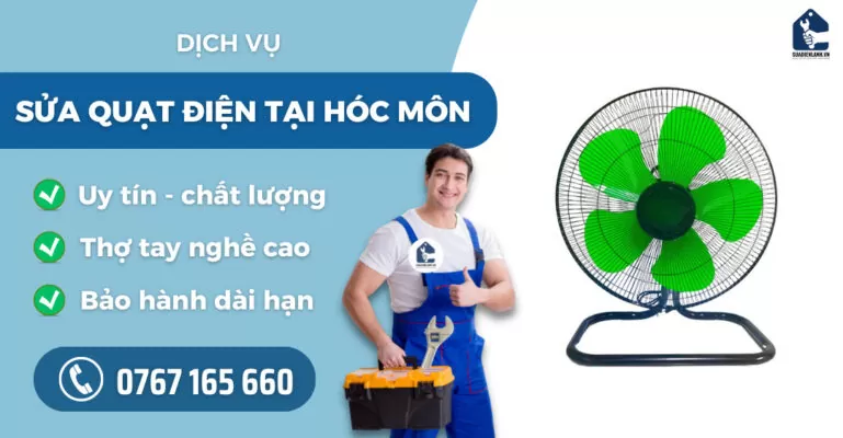 Sửa quạt điện tại Hóc Môn suadienlanh.vn