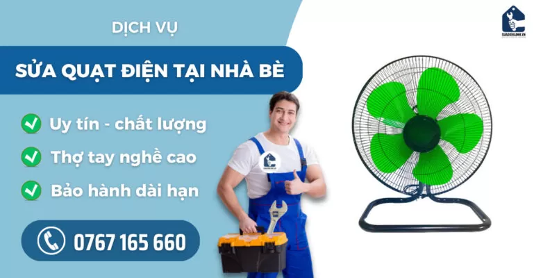Sửa quạt điện tại Nhà Bè suadienlanh.vn