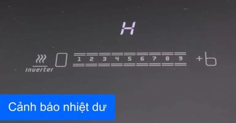 Bếp từ báo lỗi H