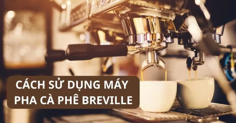 Cách sử dụng máy pha cà phê Breville