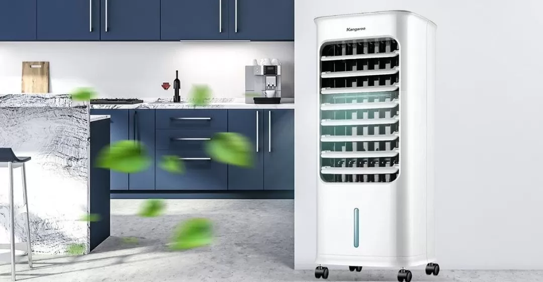 cách vệ sinh máy quạt hơi nước kangaroo