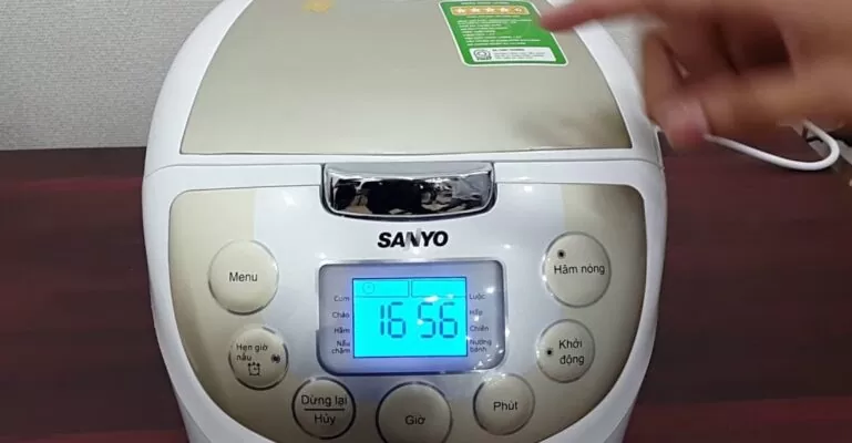 lỗi e35 nồi cơm sanyo