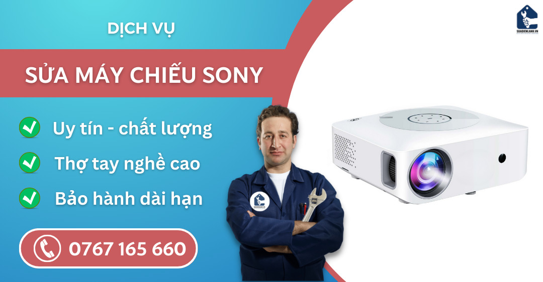 Sửa máy chiếu Sony suadienlanh.vn