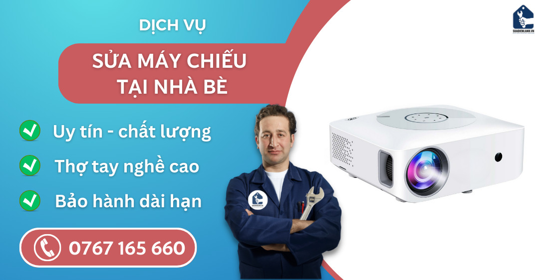 Sửa máy chiếu tại Nhà Bè suadienlanh.vn