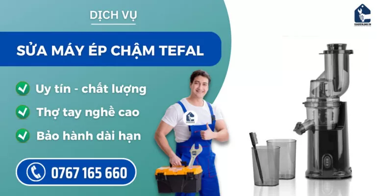 Sửa máy ép chậm Tefal suadienlanh.vn