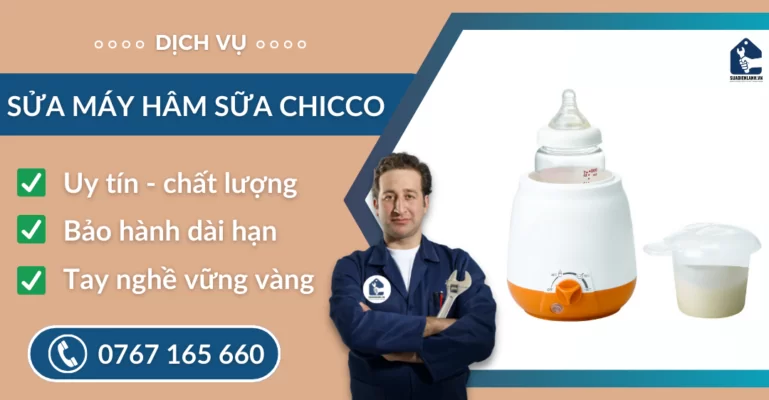 Sửa máy hâm sữa Chicco suadienlanh.vn
