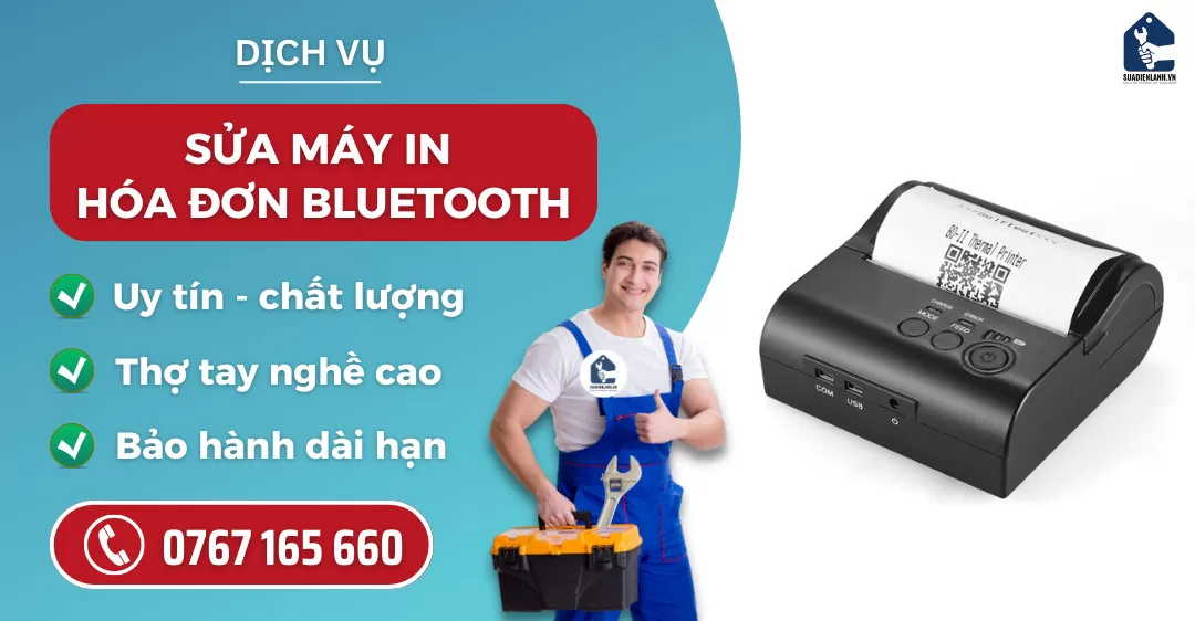 Sửa máy in hóa đơn bluetooth suadienlanh.vn