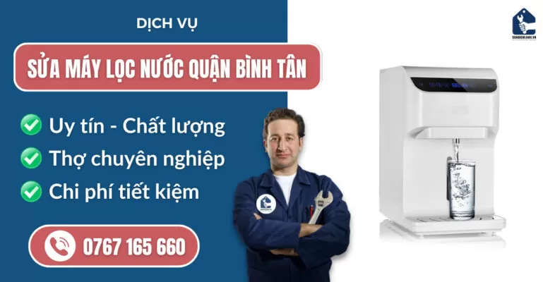 Sửa máy lọc nước quận Bình Tân suadienlanh.vn