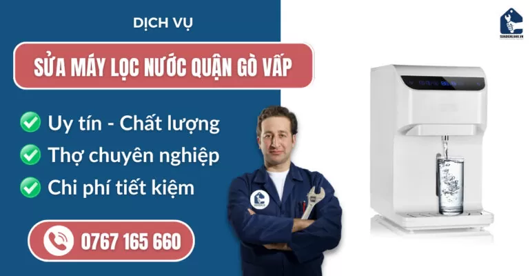 Sửa máy lọc nước quận Gò Vấp suadienlanh.vn