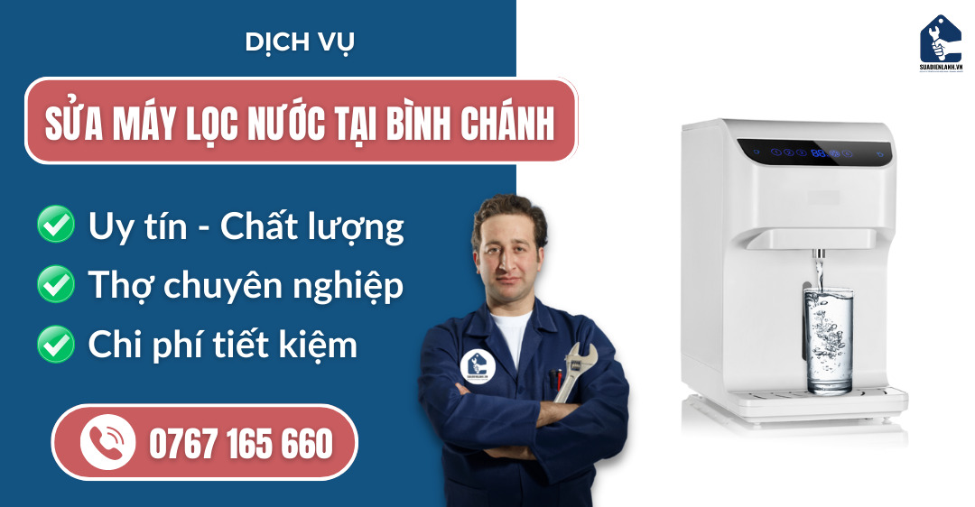 Sửa máy lọc nước tại Bình Chánh suadienlanh.vn